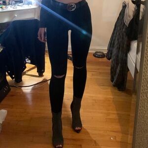 Zara Black Skinny Jeans